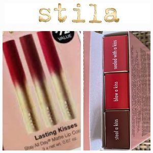 Stila Lasting Kisses Stay All Day Matte Lip Color Trio